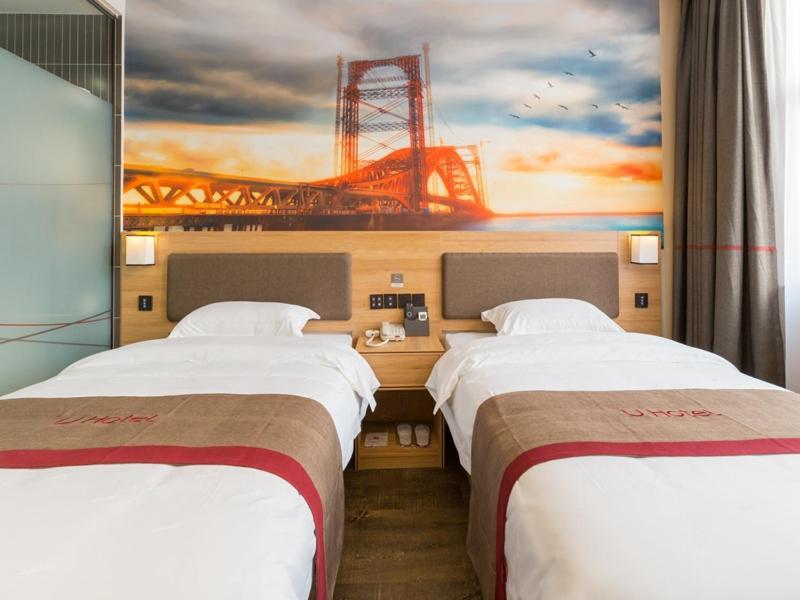 Thank Inn Chain Hotel Shanghai Songjiang District Yongfeng Road Store Eksteriør bilde