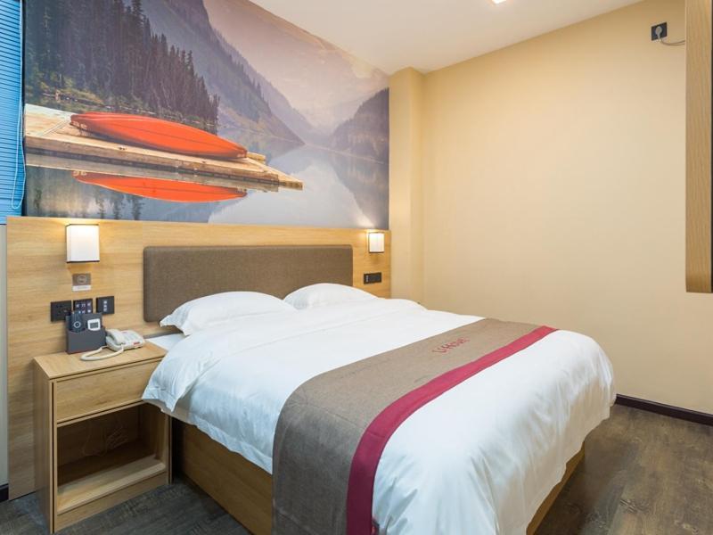Thank Inn Chain Hotel Shanghai Songjiang District Yongfeng Road Store Eksteriør bilde