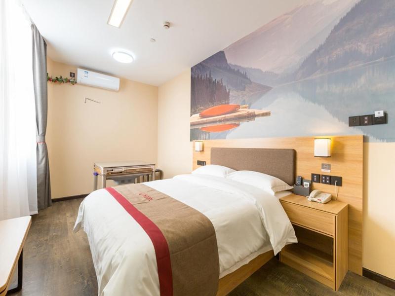 Thank Inn Chain Hotel Shanghai Songjiang District Yongfeng Road Store Eksteriør bilde